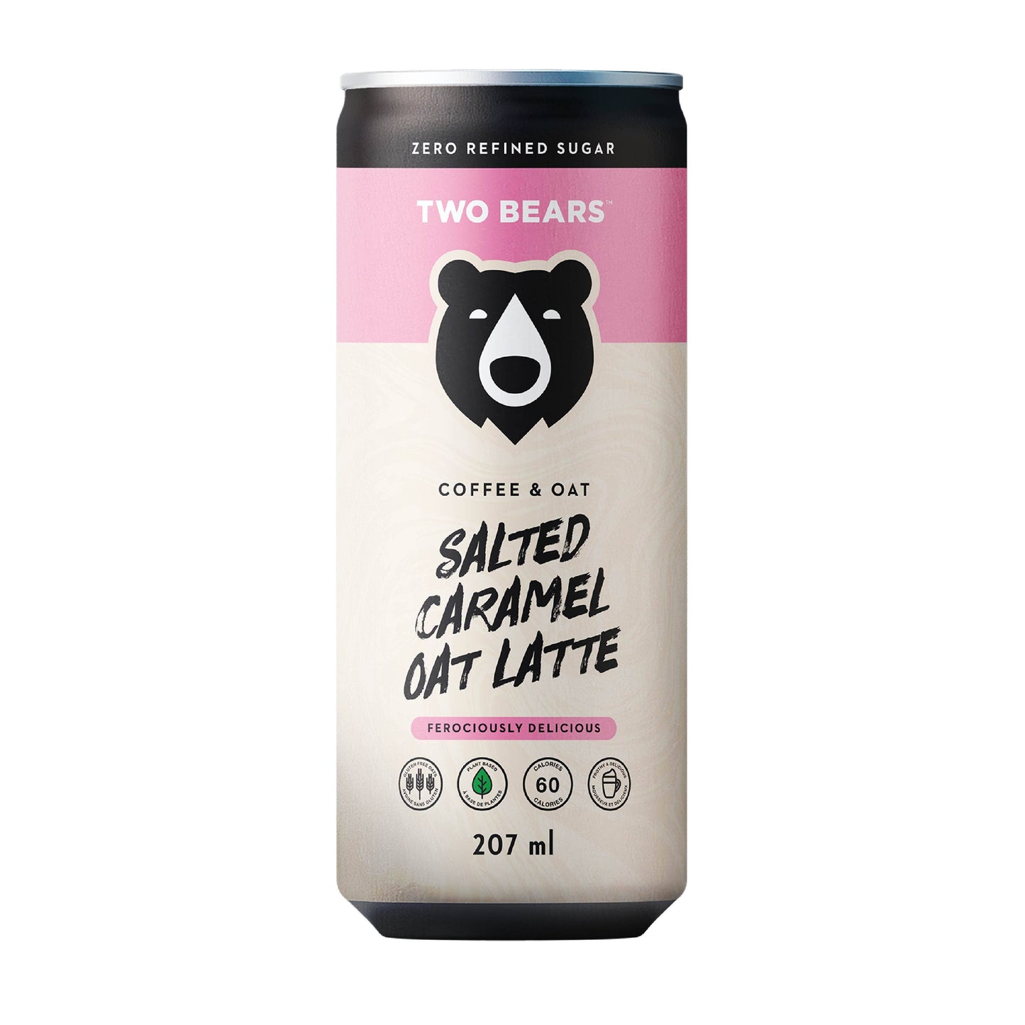 Frothed Salted Caramel Oat Latte (207 ml) - Zenvitaz