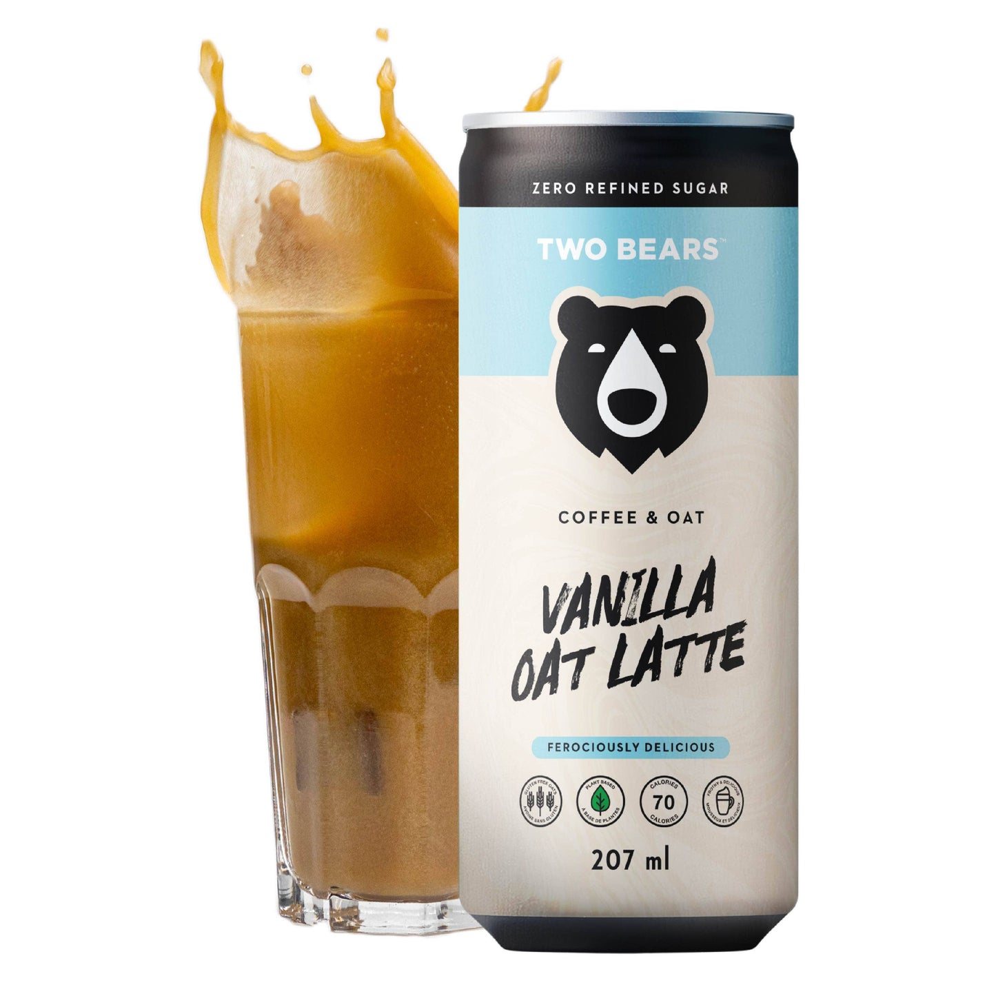 Frothed Vanilla Oat Latte (207 ml) - Zenvitaz