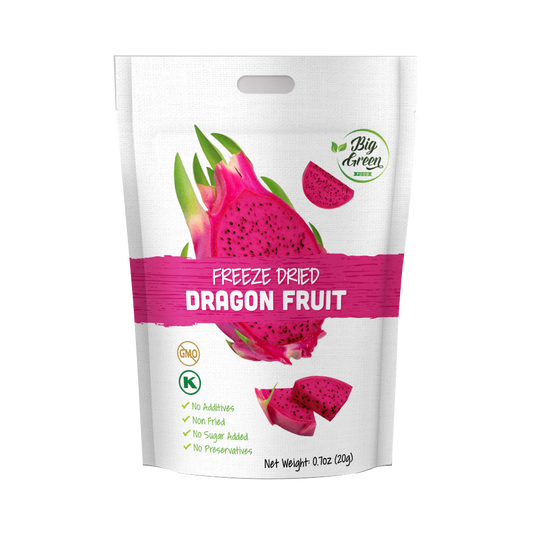 Freeze Dried Dragon Fruit.