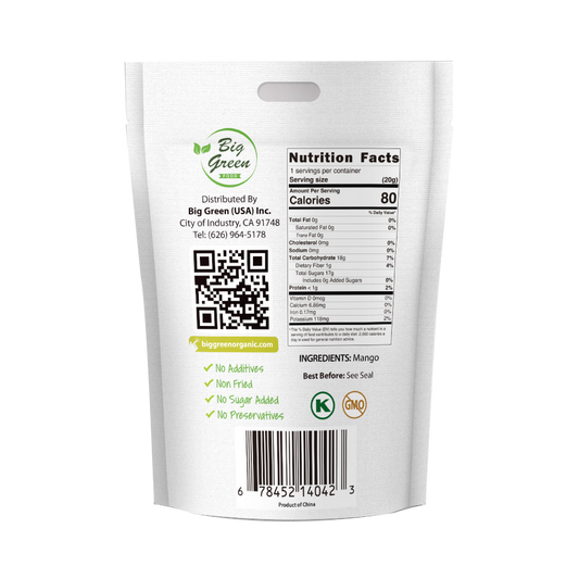 Freeze-Dried Mango.
