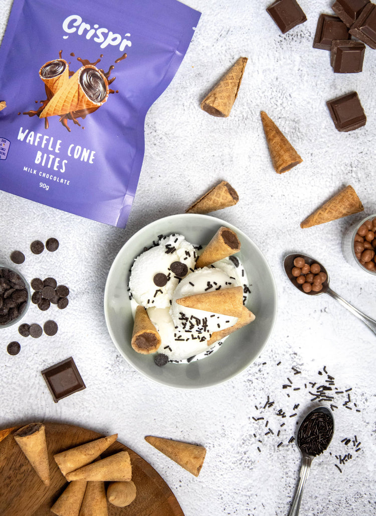 Crispr Ice Cream Cone Chocolate Bites