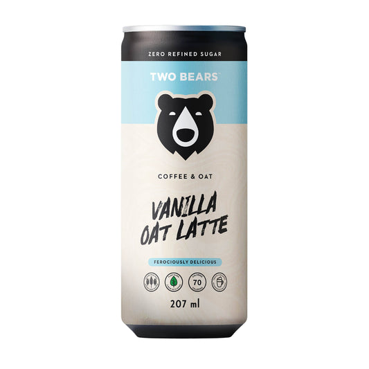 Frothed Vanilla Oat Latte (207 ml) - Zenvitaz