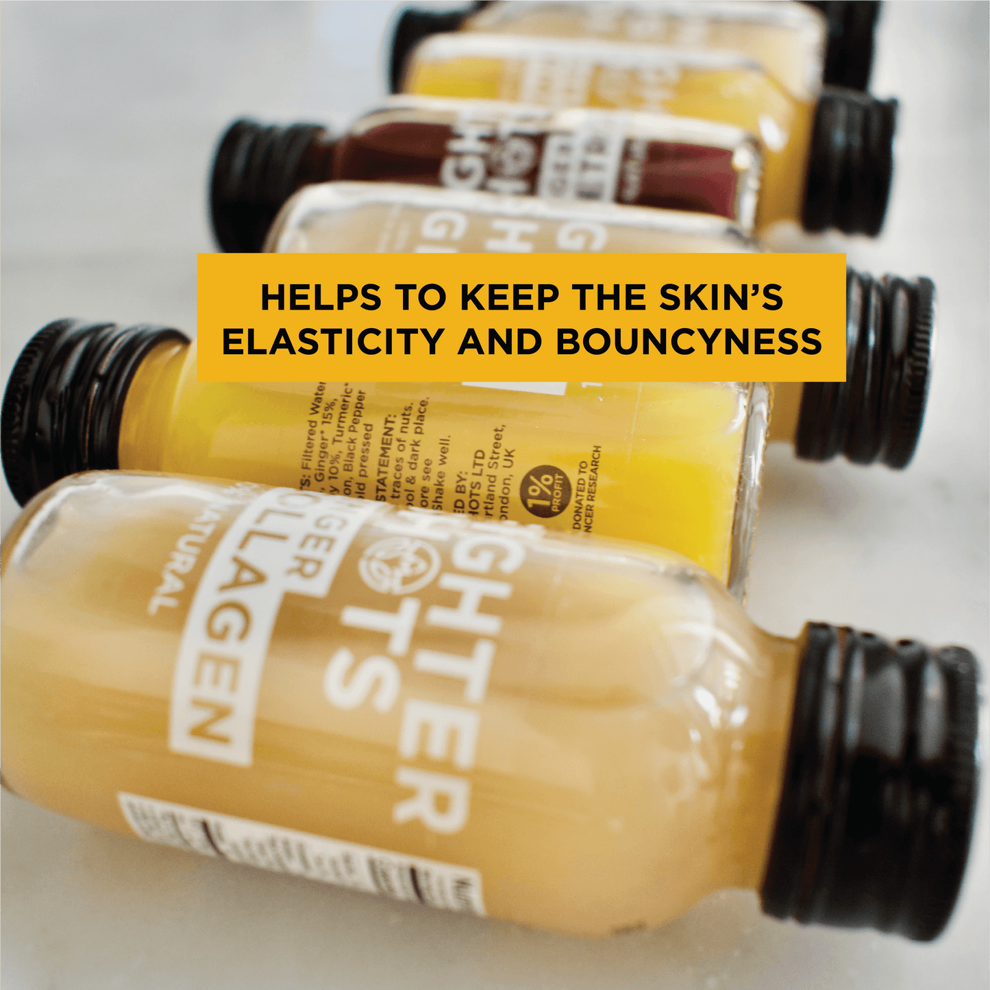 Ginger + Marine Collagen 3,000mg welness shot 1 x60ml