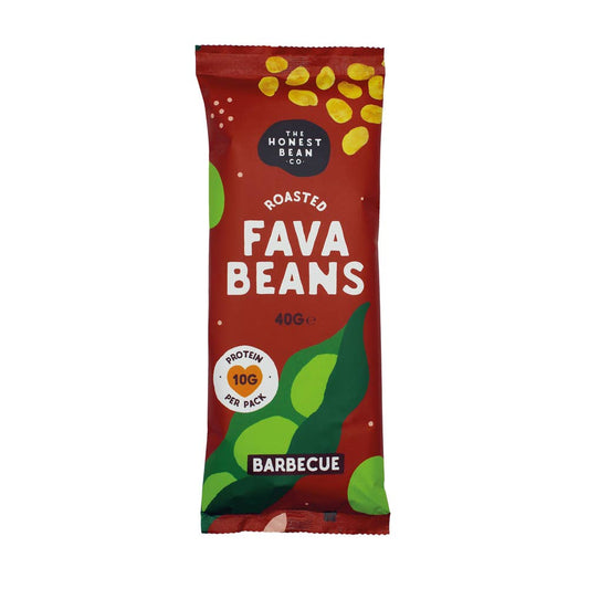 Roasted Fava Bean Snack 'BBQ' 40g