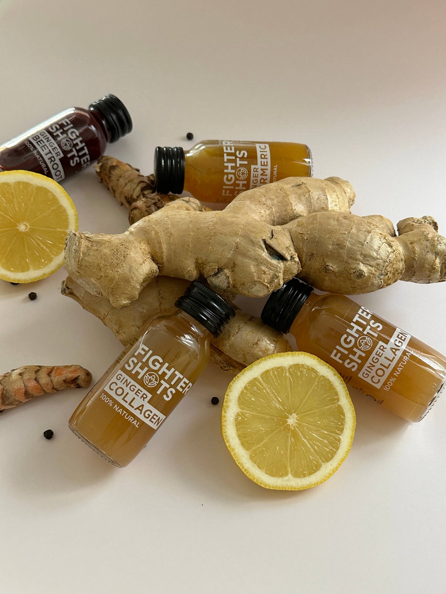 Ginger + Marine Collagen 3,000mg welness shot 1 x60ml