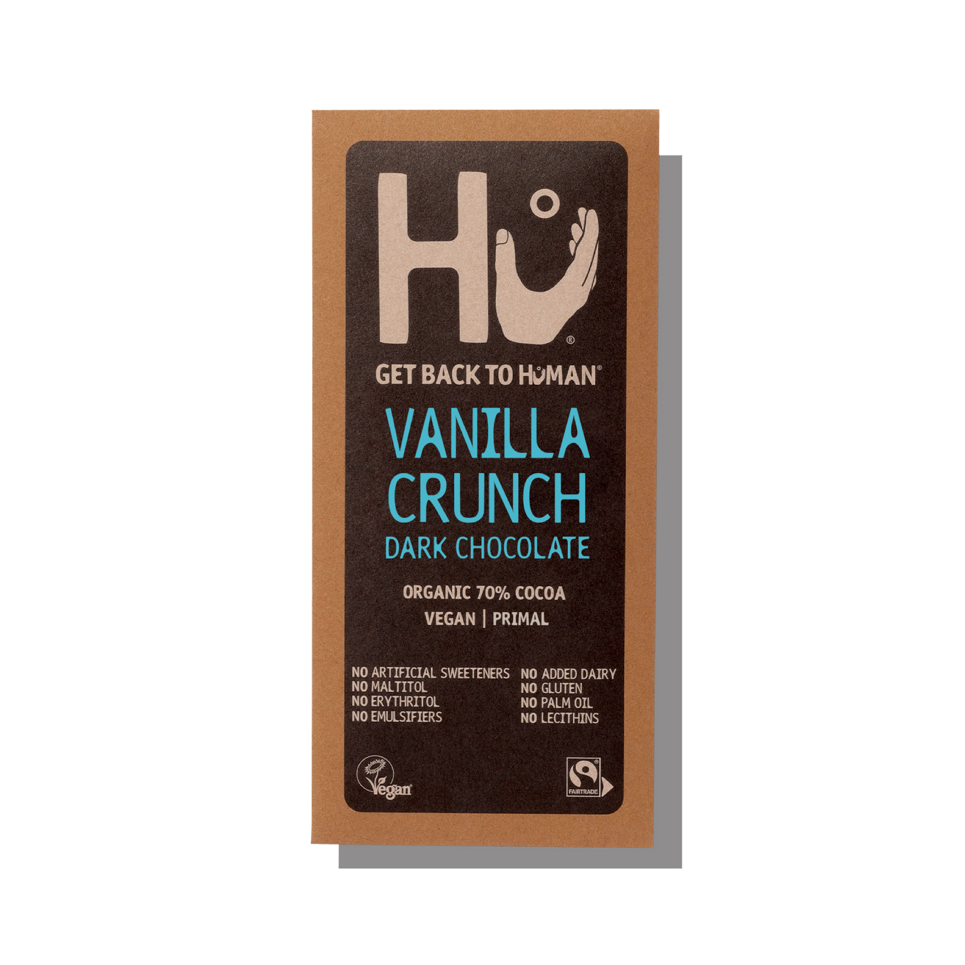 Hu Vanilla (Quinoa) Crunch Dark Chocolate Bar - Zenvitaz