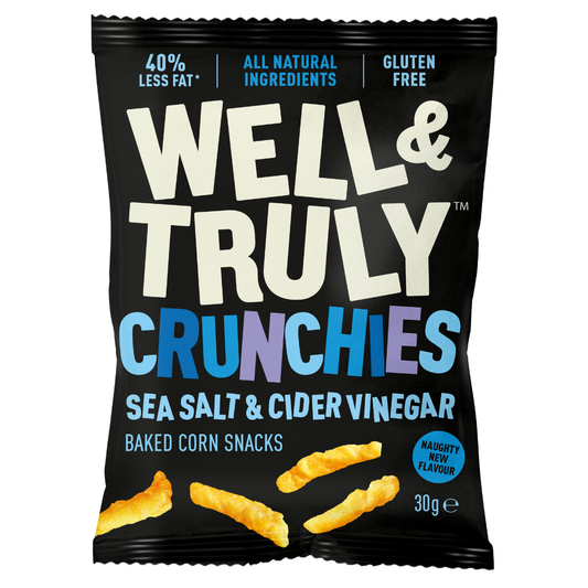 Crunchies Sea Salt & Cider Vinegar: Vegan, Gluten Free - Zenvitaz