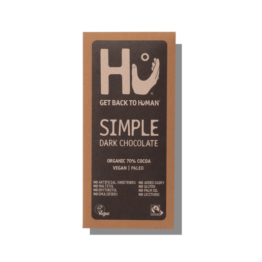 Hu Simple Dark Chocolate Bar - Zenvitaz
