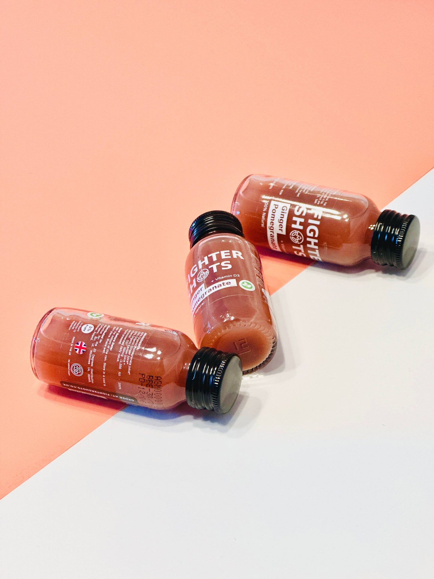 Fighter Shots Ginger + Pomegranate Shot 1x60ml