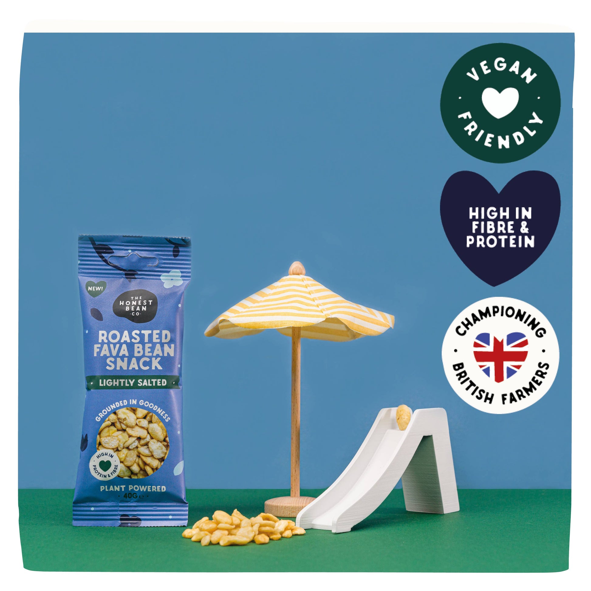 Roasted Fava Beans 'Lightly Salted' - Zenvitaz