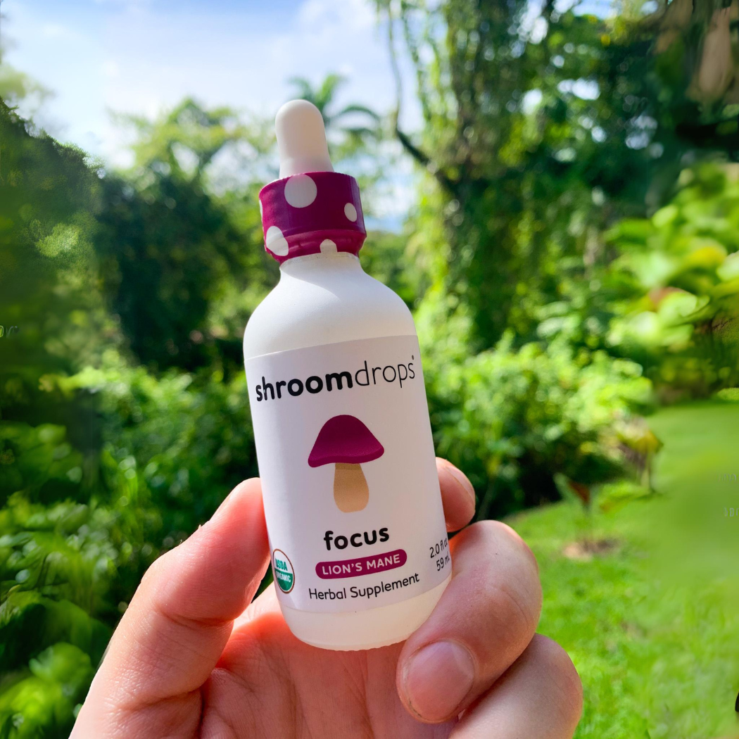 Organic Lion’s Mane Mushroom Tincture | Focus & Brain Support | Drops