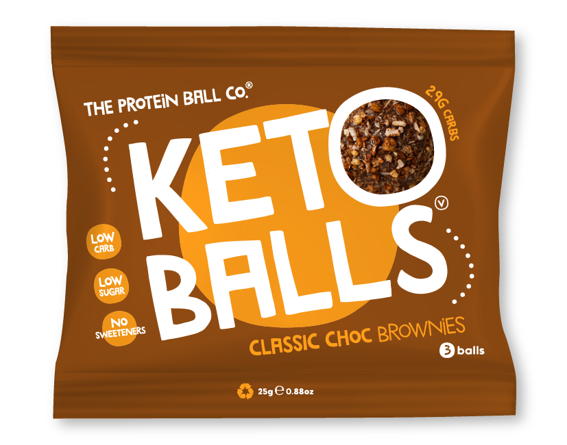 Peanut Butter Blondies Keto Ball Snack.