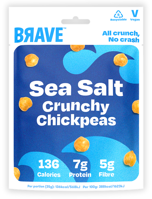 Crunchy Chickpeas Sea Salt - Zenvitaz