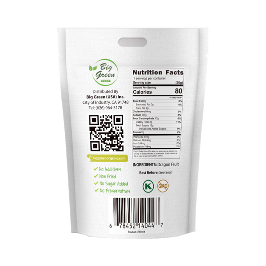 Freeze Dried Dragon Fruit.