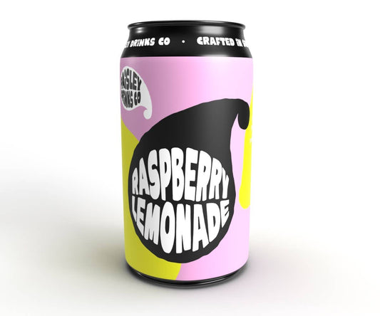 Scottish Raspberry Lemonade - Craft Soda - Natural - Vegan - Zenvitaz