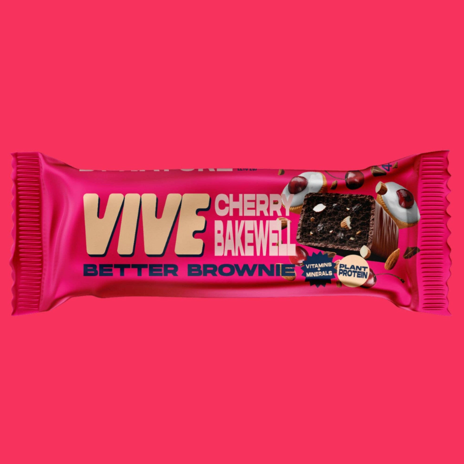 Better Brownie - Cherry Bakewell.