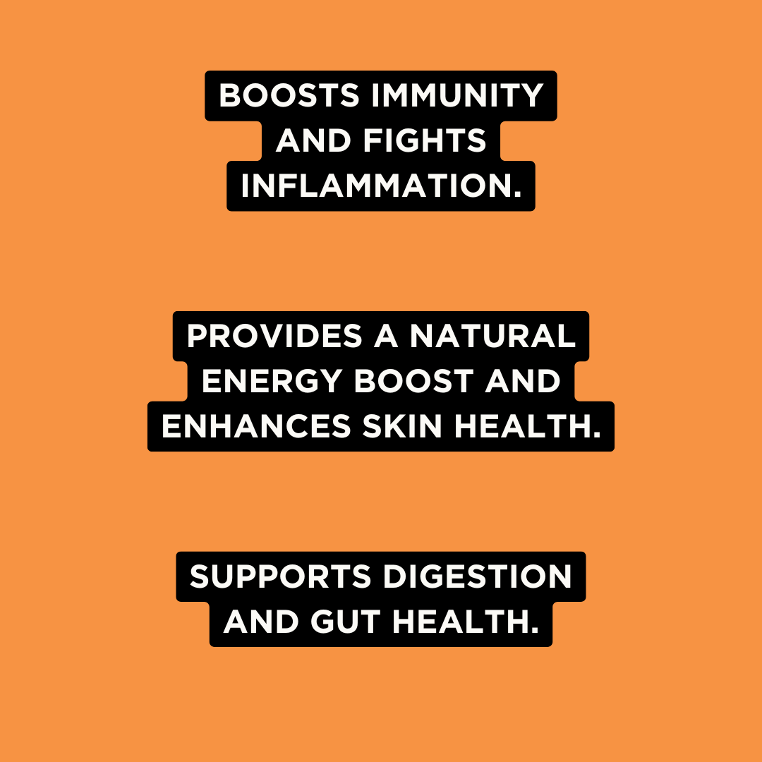 Carrot + Ginger + Turmeric Shot 1 x 60ml