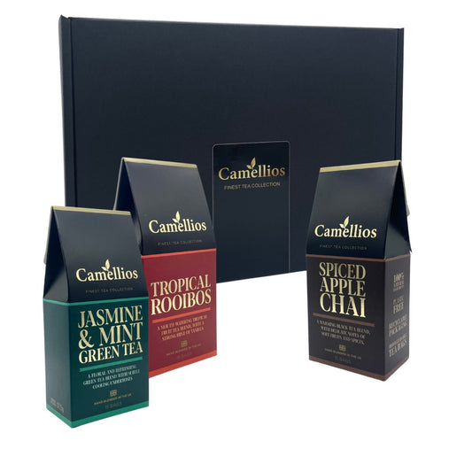 Tea Gift Box - 3 Exotic Tea Blends - Zenvitaz