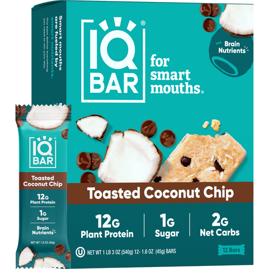 Toasted Coconut Chip | Brain + Body Keto Protein Bars.