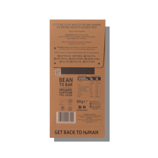 Hu Simple Dark Chocolate Bar - Zenvitaz