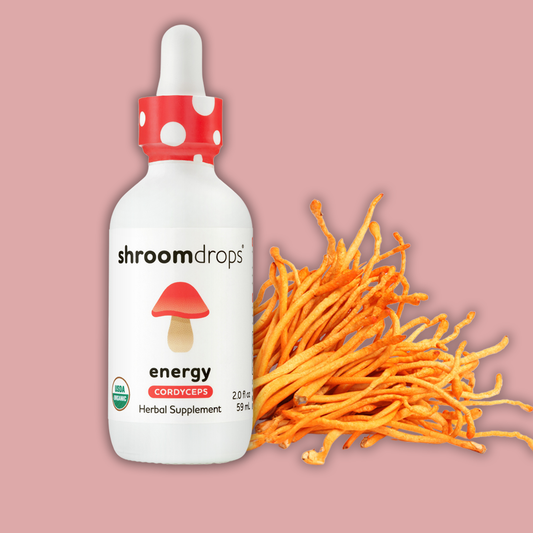 Organic Cordyceps Mushroom Tincture | Energy & Performance | Drops