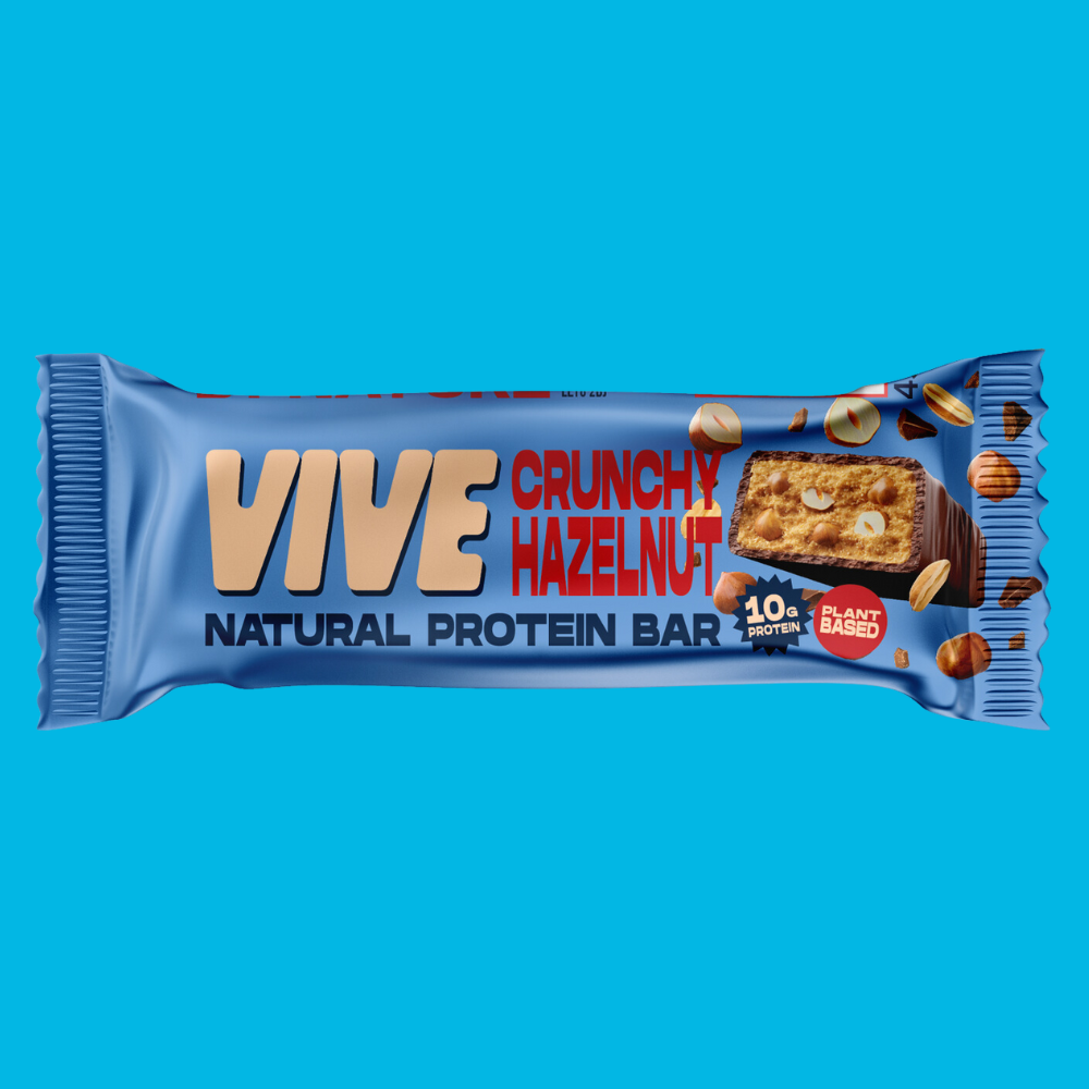 Indulgent Protein Bars - Crunchy Hazelnut.