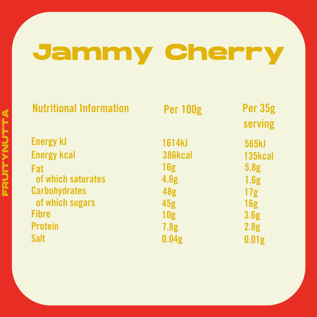 FruityNutta - Jammy Cherry.