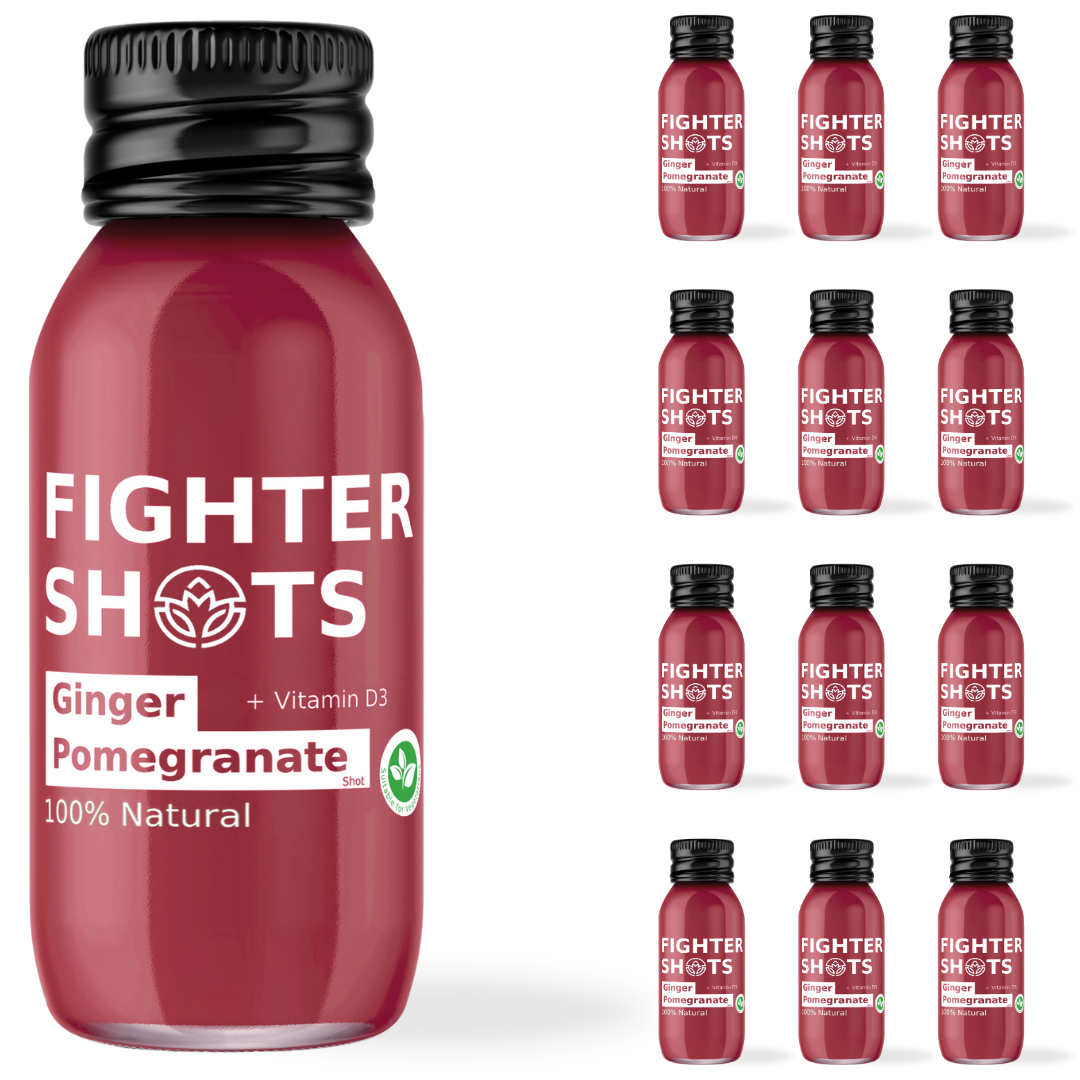 Fighter Shots Ginger + Pomegranate Shot 1x60ml