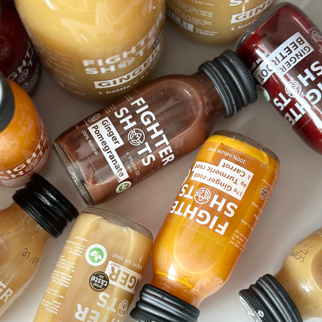 Fighter Shots Ginger + Pomegranate Shot 1x60ml