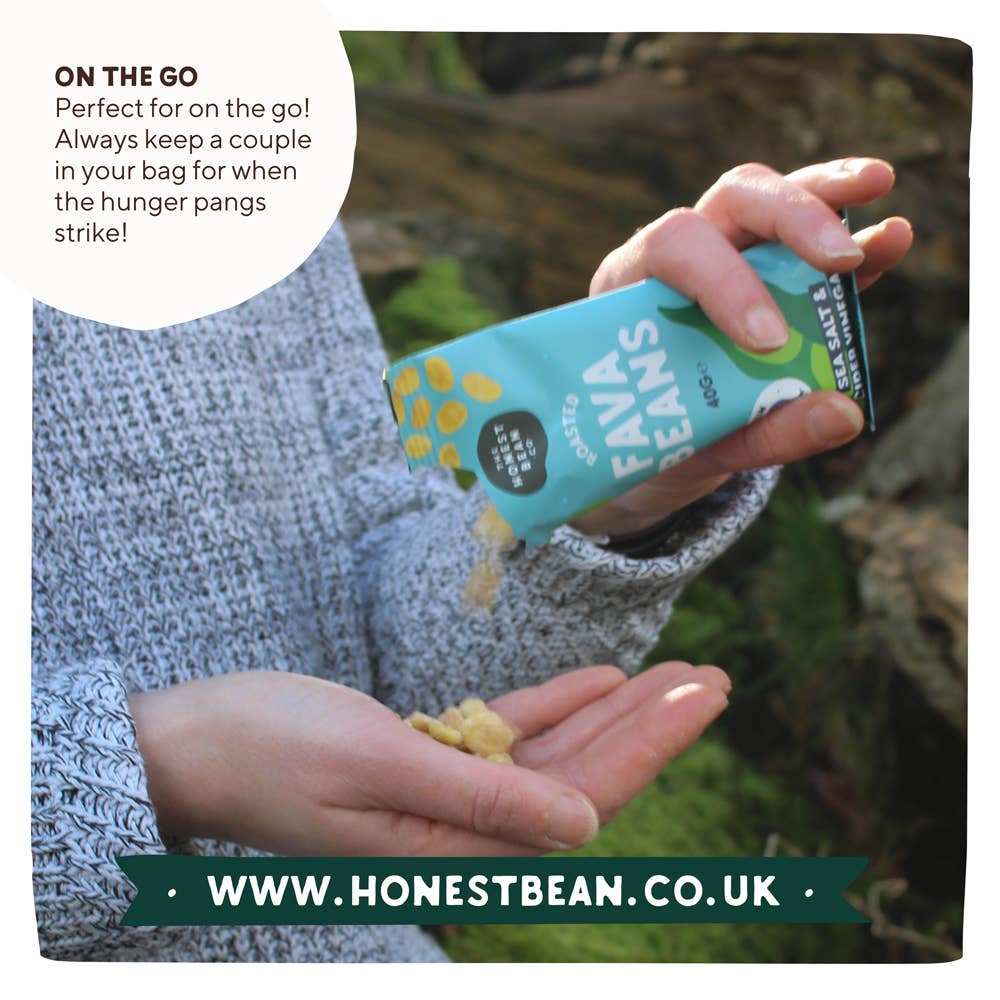 Roasted Fava Bean Snack 'BBQ' 40g